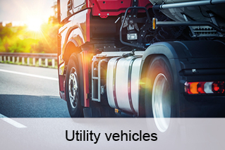 Utility vehicles, commercial vehicles, trucks, heavy goods vehicles